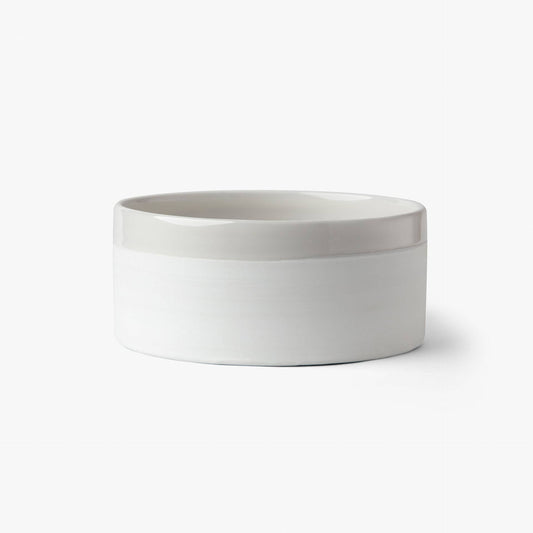 Mateus Ceramic Dog Bowl Sand – Handcrafted Luxury for Dogs
