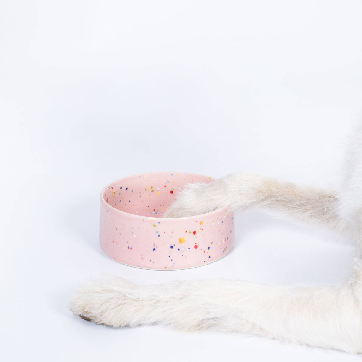 New Party Stentøjs Kæledyrsskål 14cm Sæt med 2 – Pink | Designer Hundeskåle