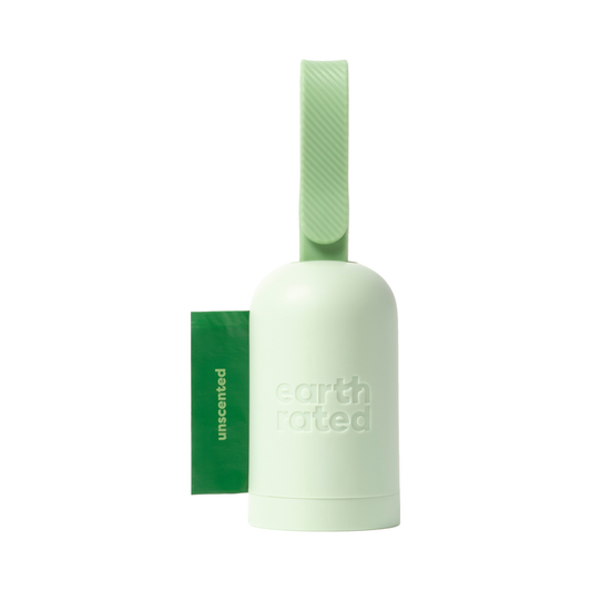 Earth Rated Eco-Friendly Dog Poop Bag – 1 Roll (15 Bags), Neutral