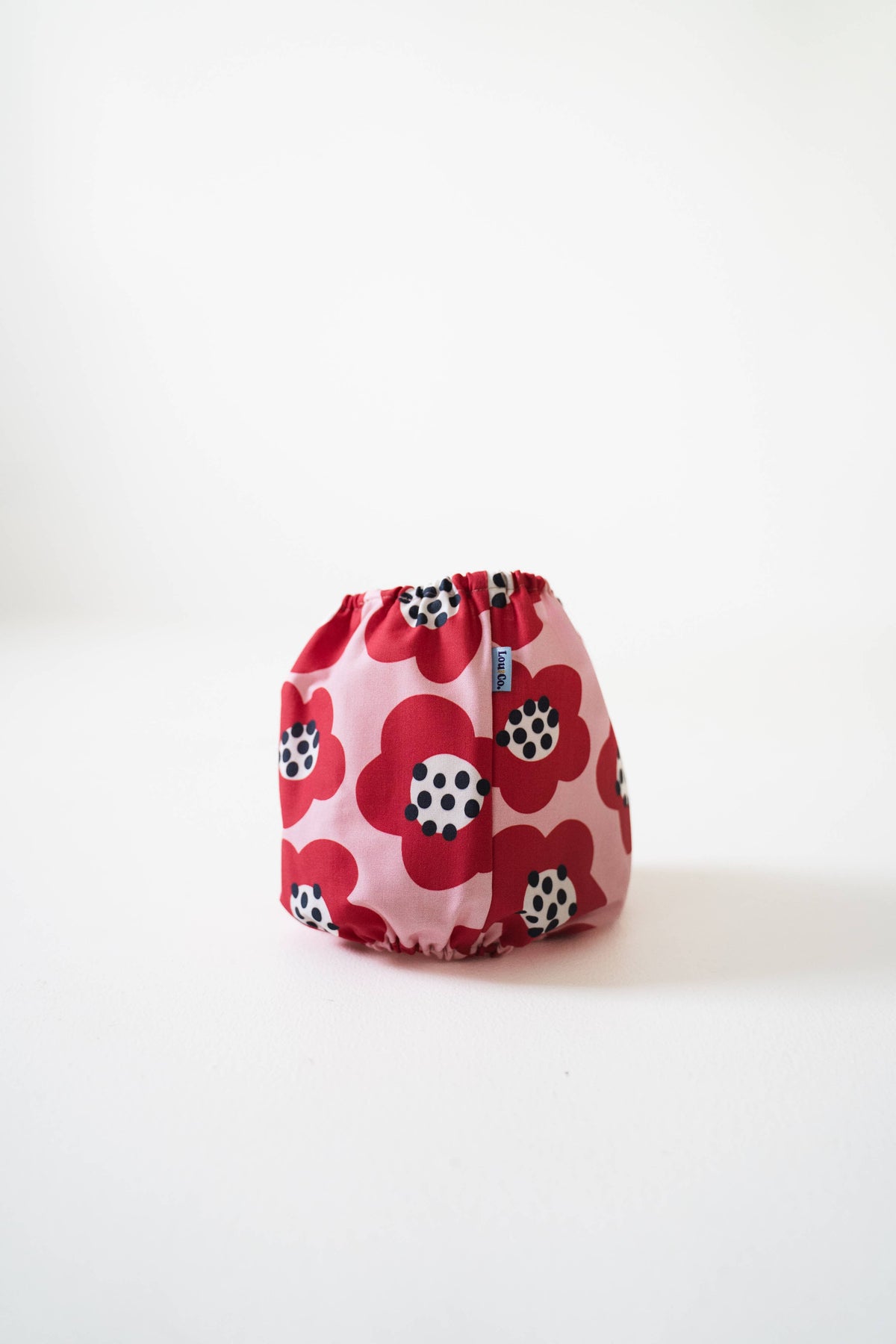 Hundesnor – Røde Blomster (Økologisk Bomuld)