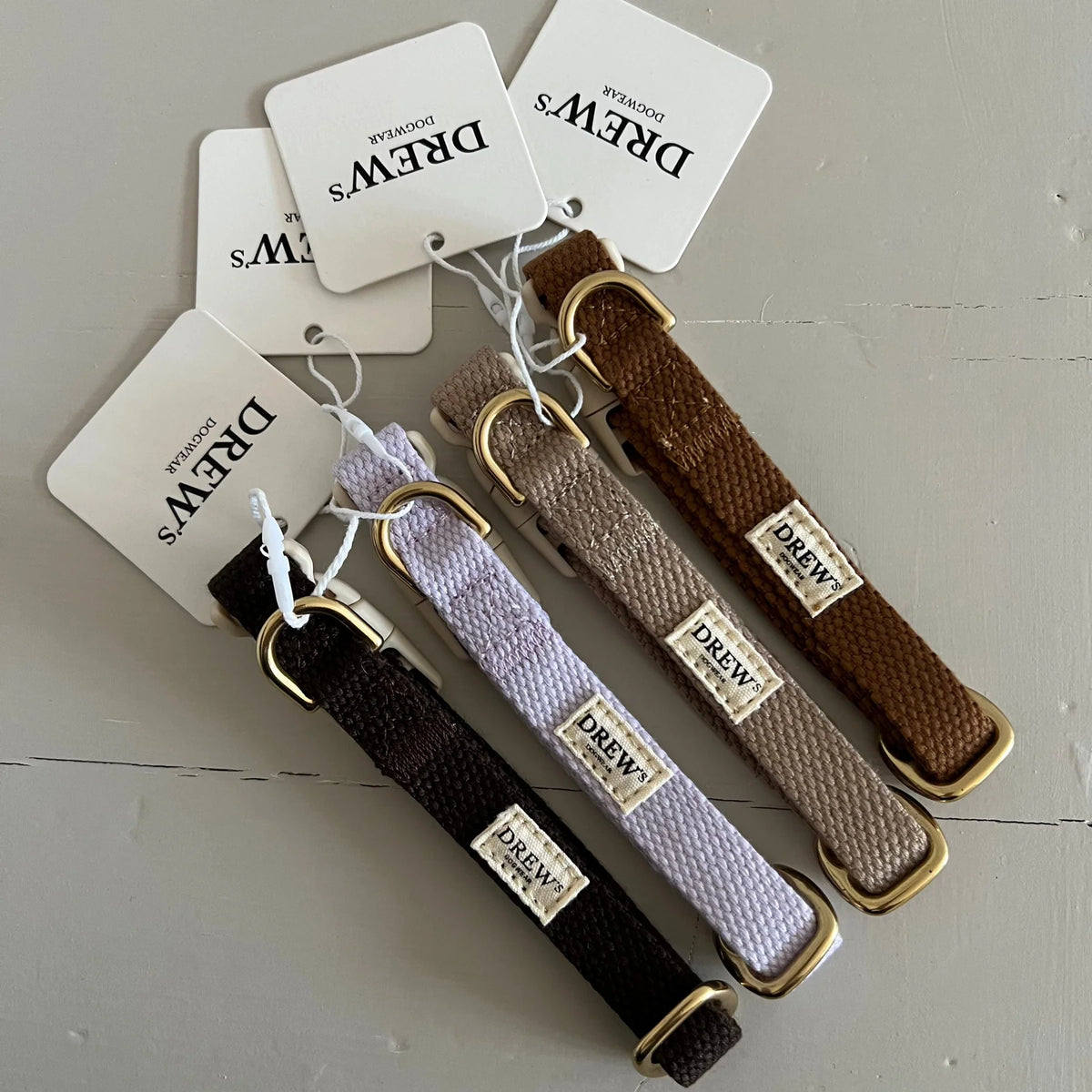 Hvalpehalsbånd Beige – Miljøvenlig & Justerbar XS