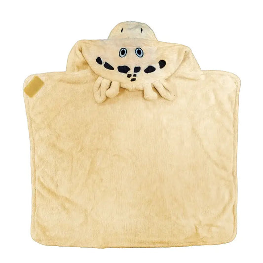 Giraffe Dog Bathrobe with Hood – Savana Dream Collection