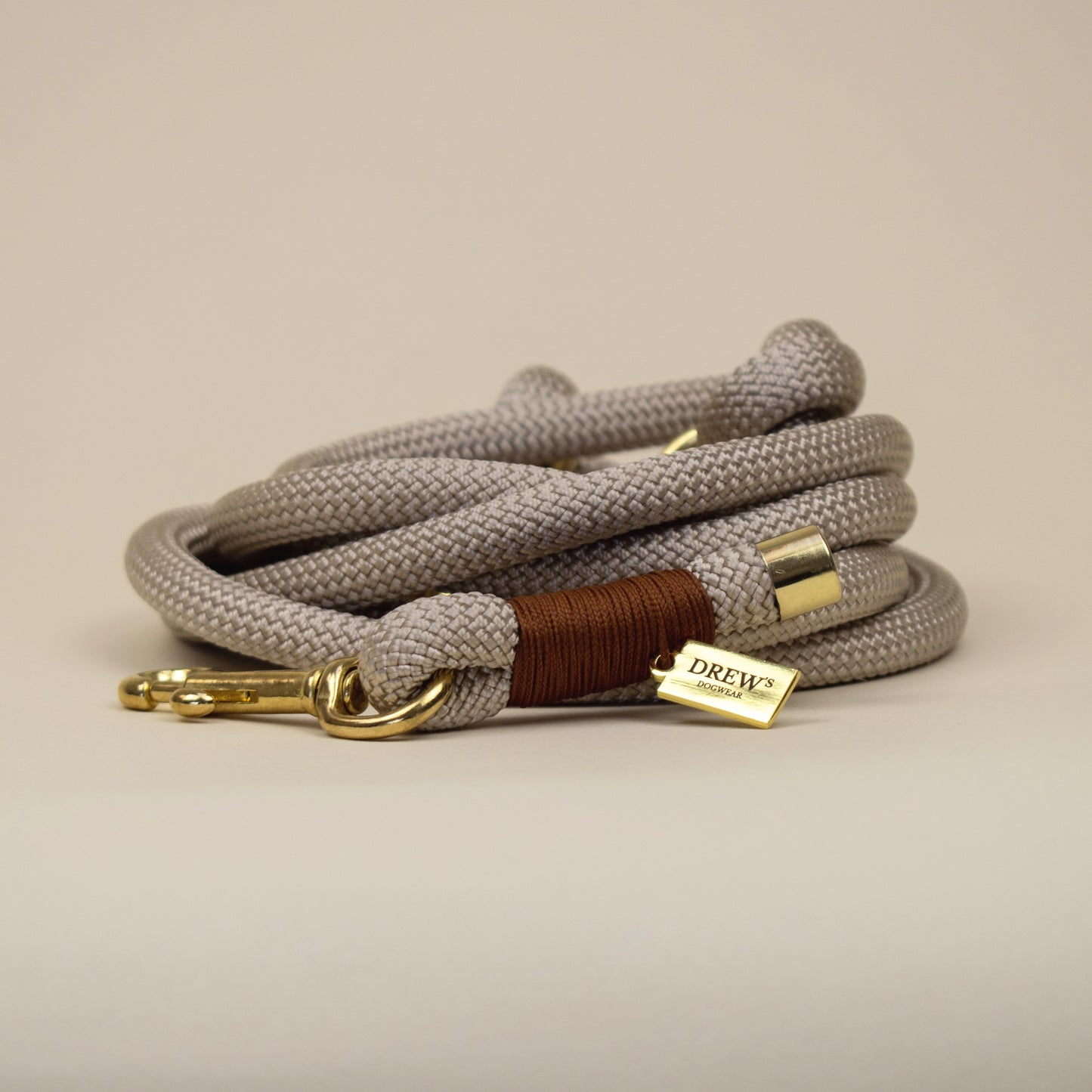 Chai Latte Dog Leash – Durable Handmade Rope Leash