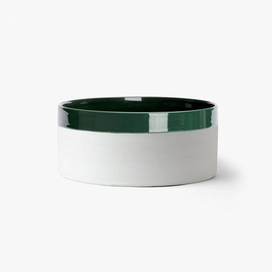Dog Bowl Mateus x Denjo – Forest Green Ceramic