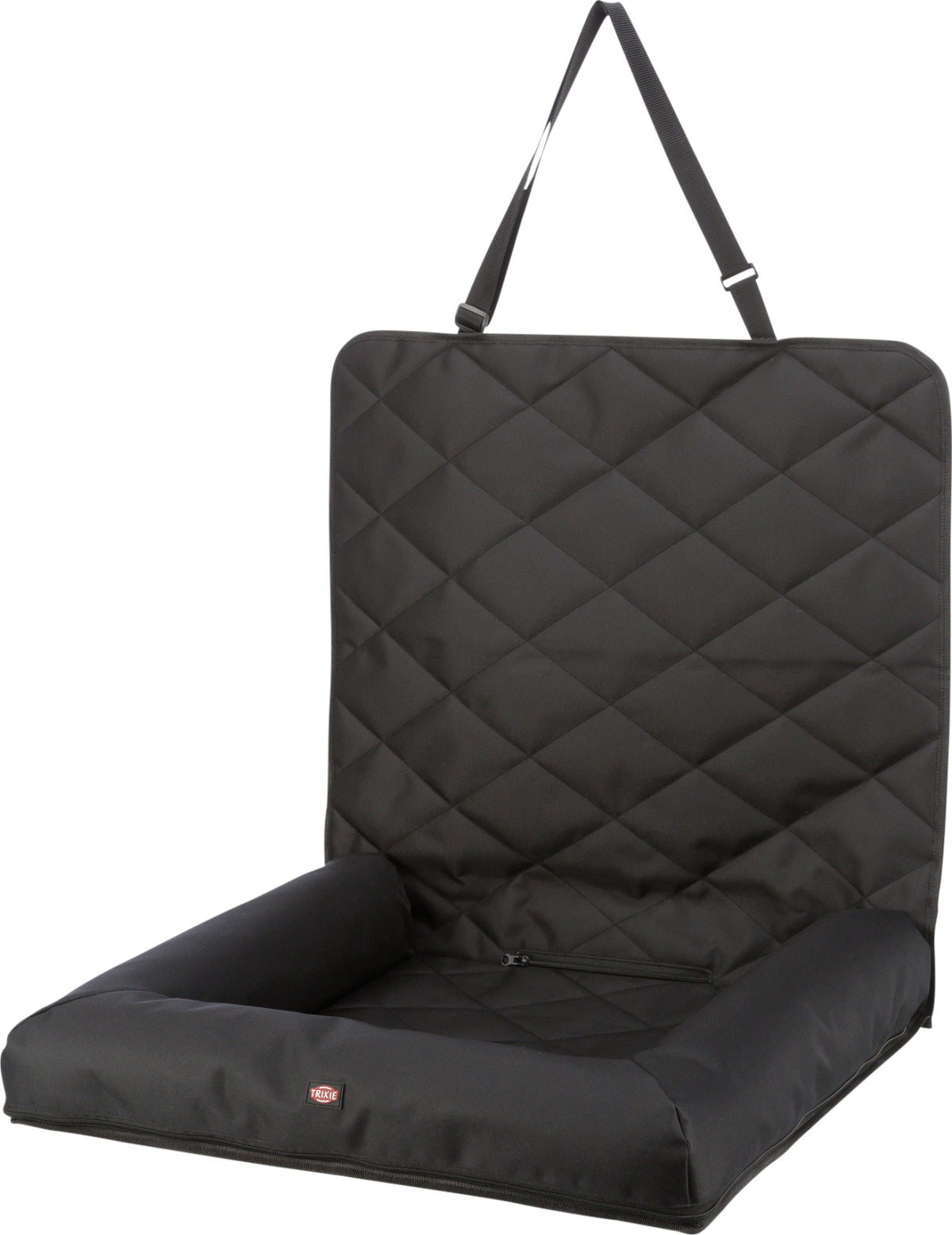 Dog Car Seat Cushion – Booster Pad with Harness Opening (61×10×50 cm)