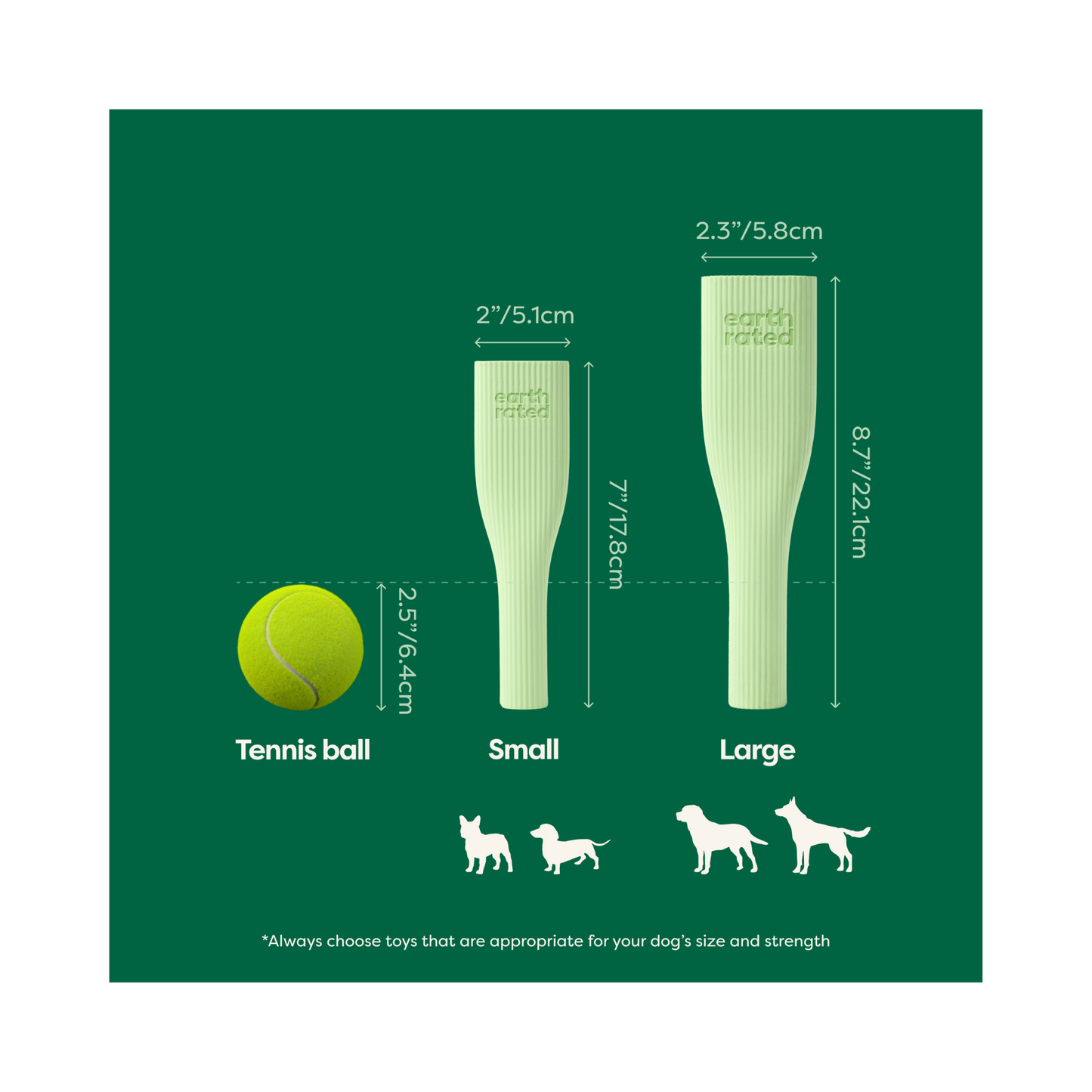 Earth Rated Chew Toy for Dogs – Durable & Eco-Friendly