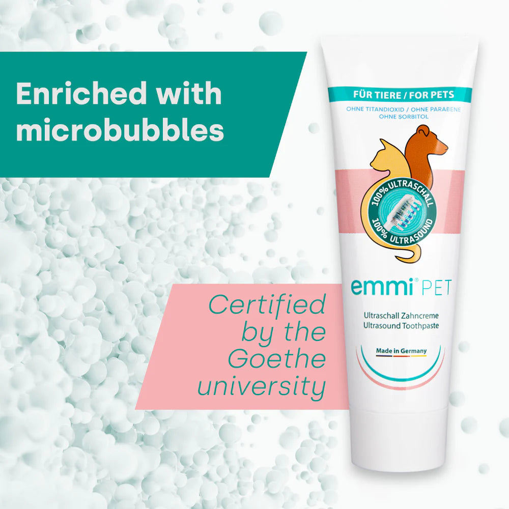 Emmi-Pet Ultrasonic Toothpaste for Dogs & Cats – 75 ml Pack