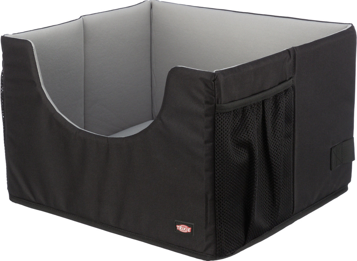 Foldable Dog Car Seat – Small Dogs Travel Seat with Cushion (45×28×40 cm)