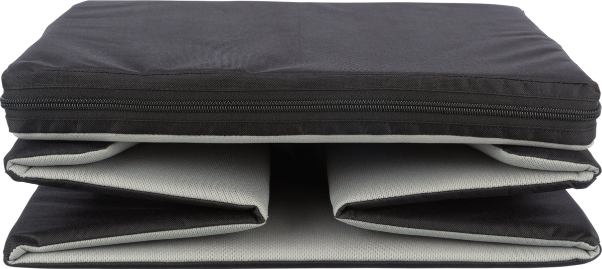 Foldable Dog Car Seat – Small Dogs Travel Seat with Cushion (45×28×40 cm)