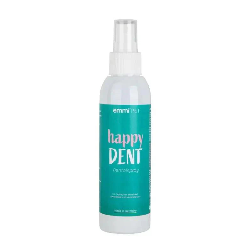 HappyDENT Dental Spray for Dogs & Cats – 150 ml | Natural Plaque & Breath Care