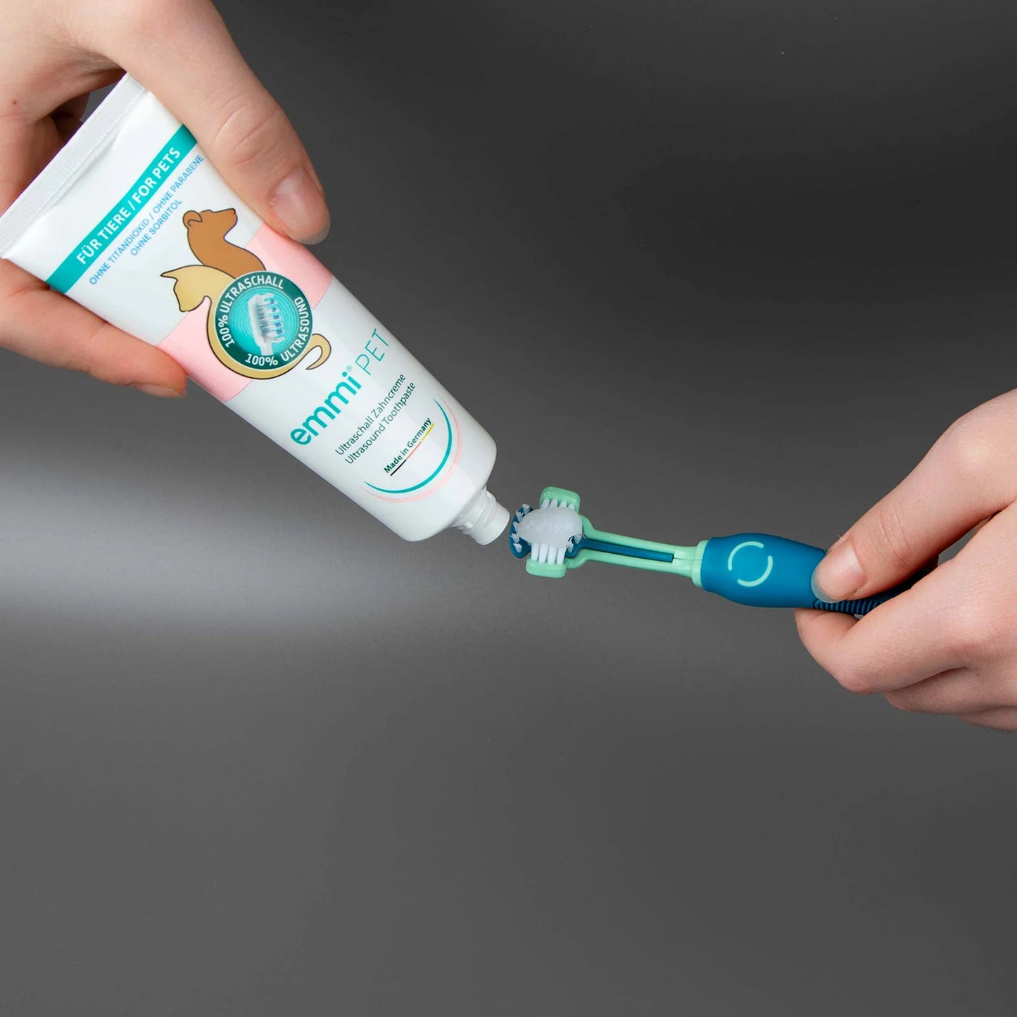 Happy Dental Care Puppy Set Blue – Gentle Dental Kit for Puppies & Small Dogs