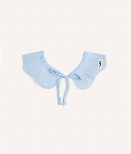 Lola Neck Bandana for Dogs | Blue Plumeti | 100% Cotton