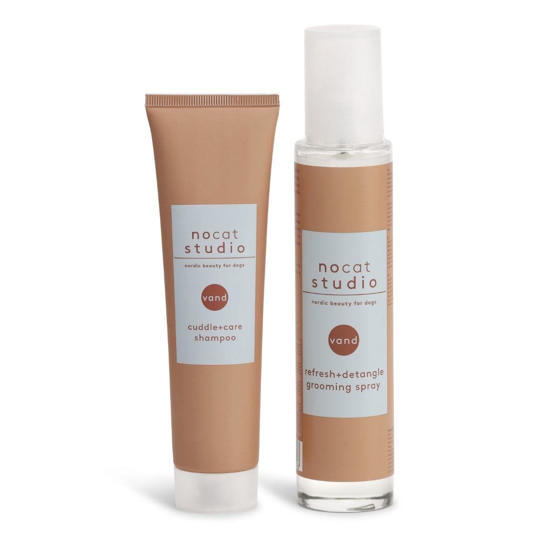 Travel Size Double Pack VAND – Shampoo & Grooming Spray (2 × 100 ml)