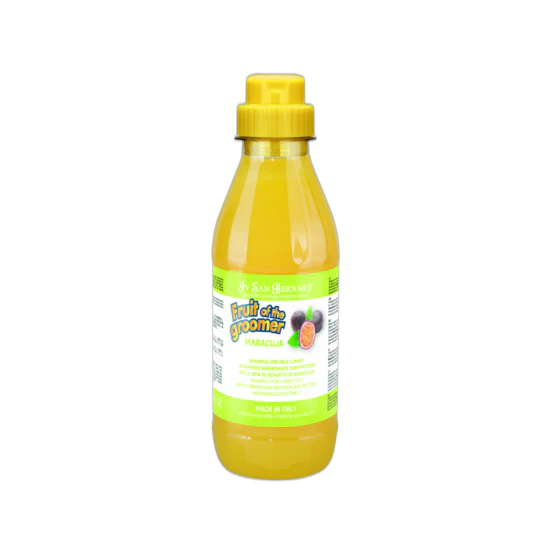 Passion Fruit Dog Shampoo for Long Coats – Protein & Vitamin B6 Care