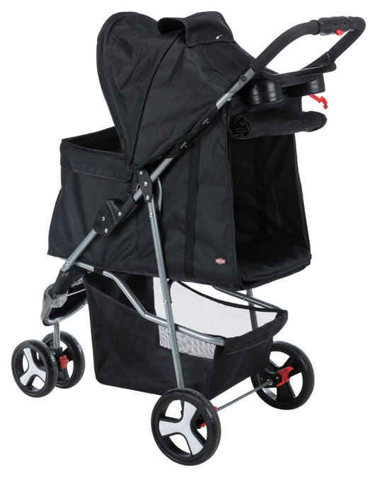Trixie Pet Buggy Black – Foldable Dog & Cat Stroller