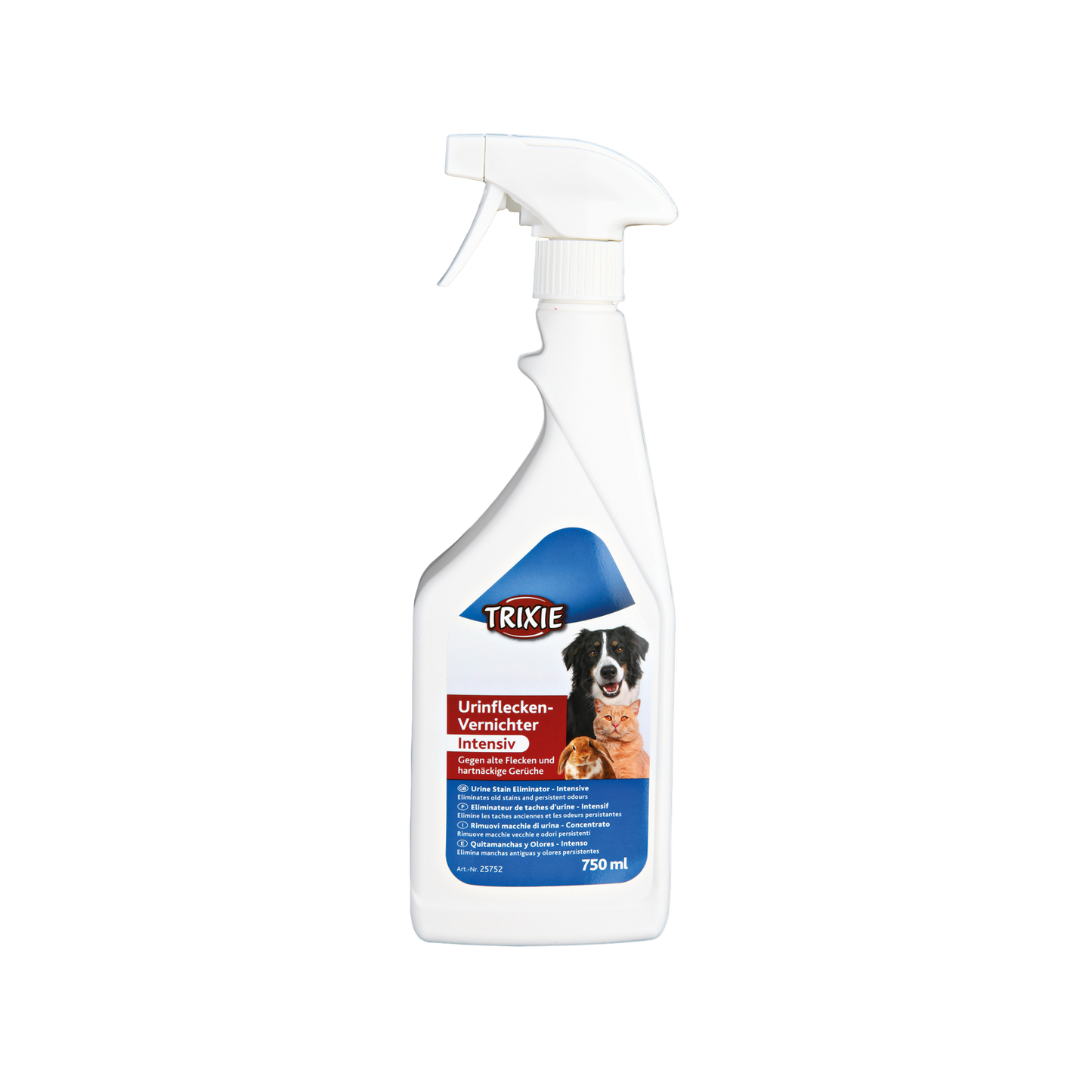 Trixie pet care product bottle on a white background