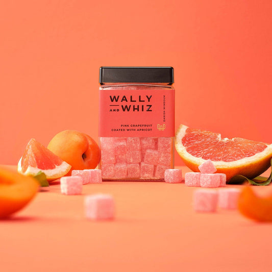 Pink Grapefruit & Apricot Gourmet Winegums, 240g