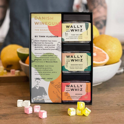Timm Vladimir Signature Box – Cocktail-Inspired Gourmet Winegums, 420g