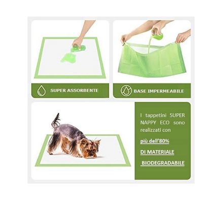 Eco Super Nappy Hygienic Mats for Dogs – Croci (14 pcs)