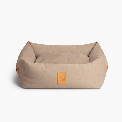 Classic Nest Dog Bed Sand Beige – Timeless Comfort & Style