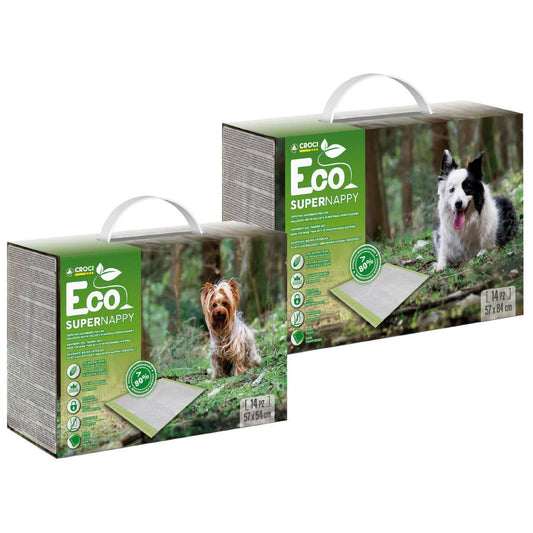 Eco Super Nappy Hygienic Mats for Dogs – Croci (14 pcs)