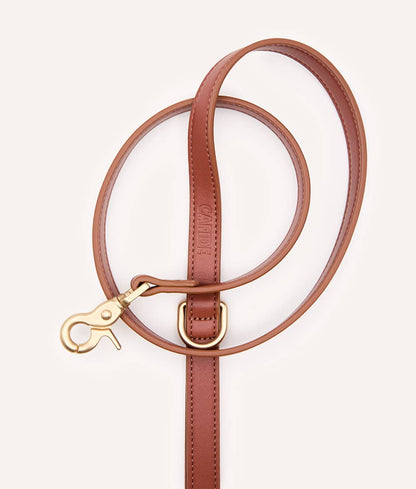 Brown Vegan Leather Multi-Position Strap, Pull