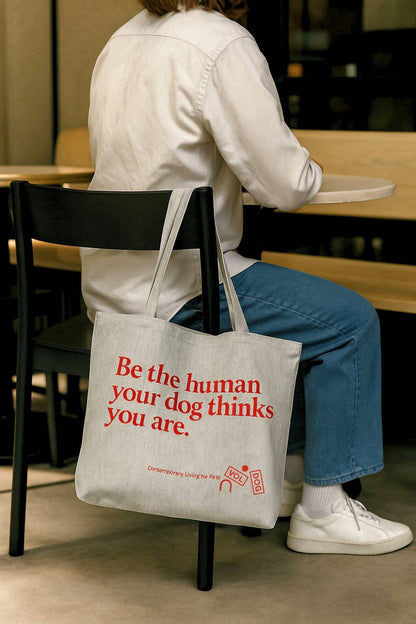 Shopping Bag HUMAN – “Be the Human Your Dog Thinks You Are”