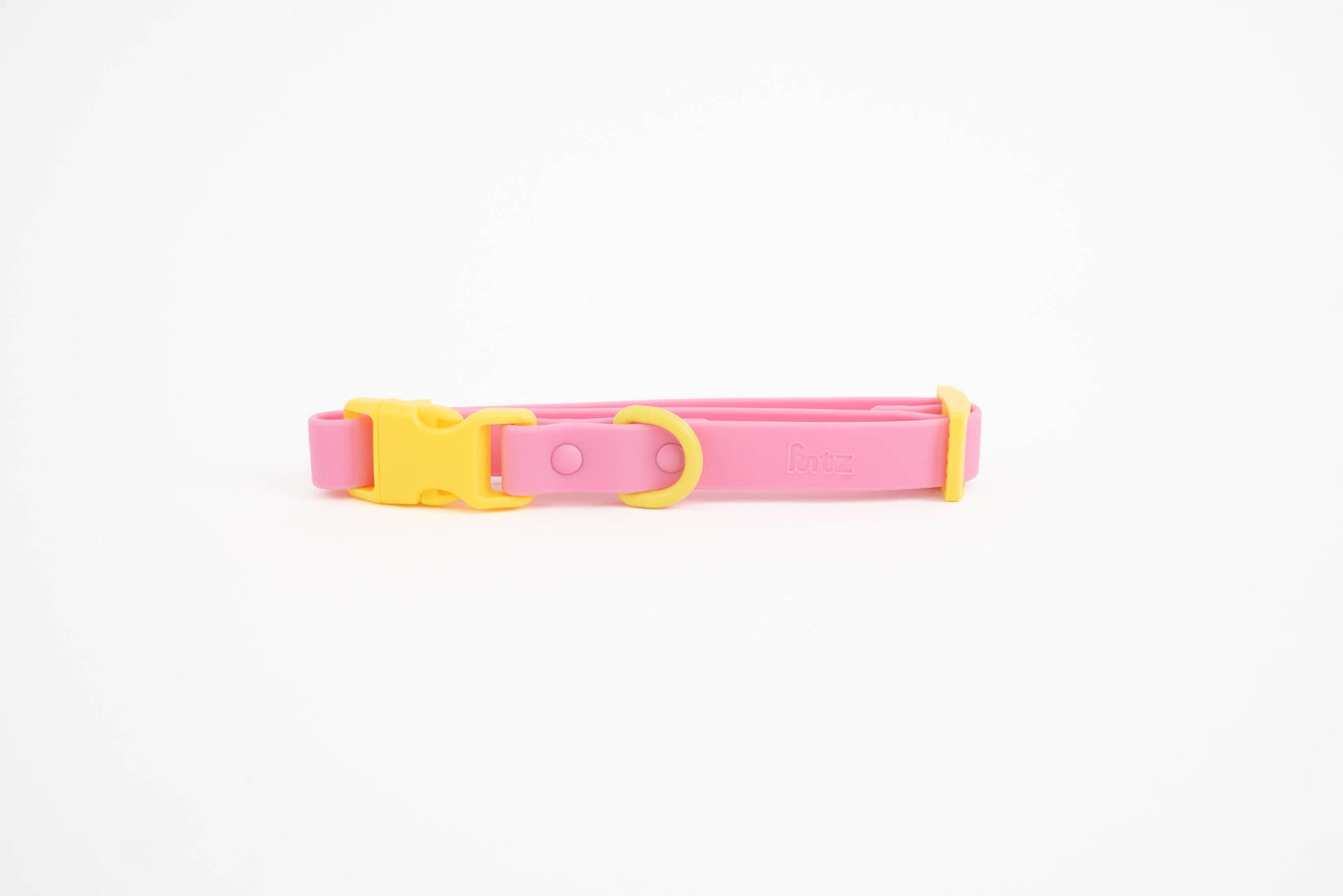 Fritz Dog Collar – Pink Lemonade | Waterproof & Adjustable