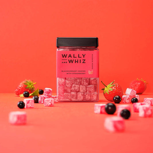 Wally and Whiz Blackcurrant & Strawberry Winegums – 240g