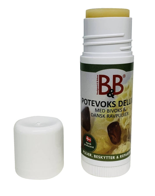 B&B Paw Wax Deluxe – Danish Beeswax & Amber Care Balm (17 ml)