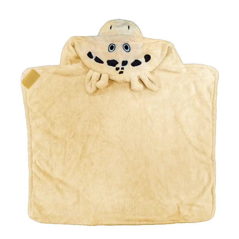 Giraffe Dog Bathrobe with Hood – Savana Dream Collection