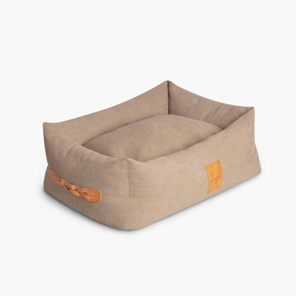 Classic Nest Dog Bed Sand Beige – Timeless Comfort & Style