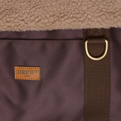 Cali Sporty Dog Bag with Soft Teddy Fleece
