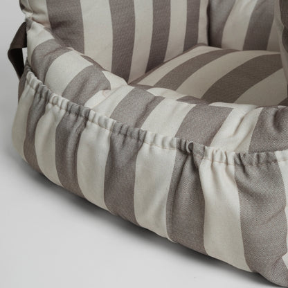 Car Seat Lara | Striped 2.0 – 3-in-1 Dog Car Seat, Bed & Travel Bag