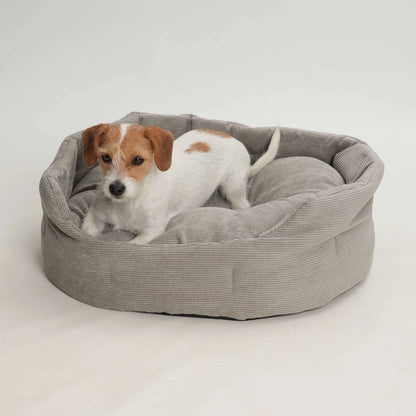 Chelsea Cord Muse Dog Basket – Washable & Soft
