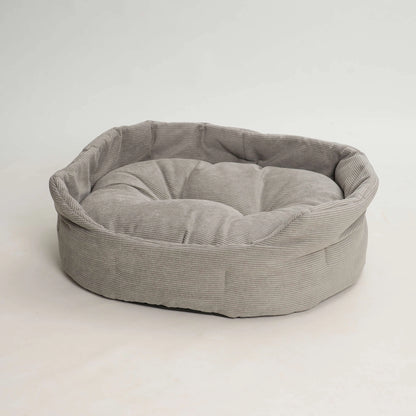 Chelsea Cord Muse Dog Basket – Washable & Soft