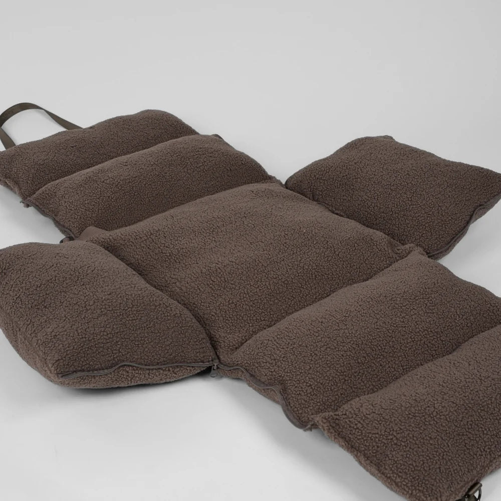 Clara 3-in-1 Dog Car Seat, Carrier Bag & Travel Bed – Soft Teddy | Limited Edition