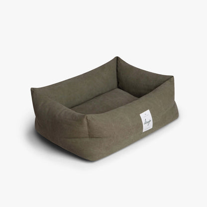 Classic Nest Dog Bed – Desert Green (Fully Removable & Washable)