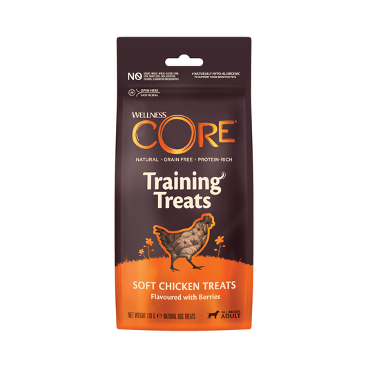 CORE Training Treats Chicken with Berries – Soft Natural Dog Snacks (170 g)