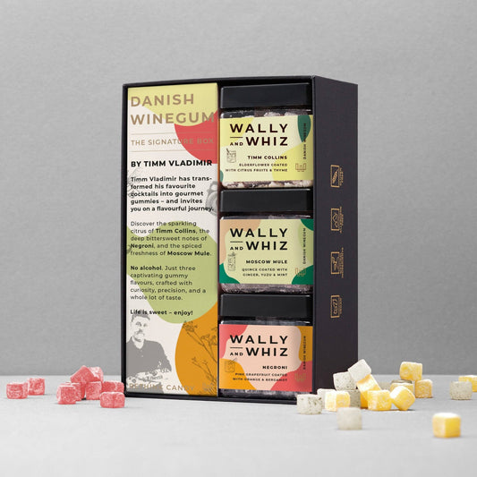 Timm Vladimir Signature Box – Cocktail-Inspired Gourmet Winegums, 420g