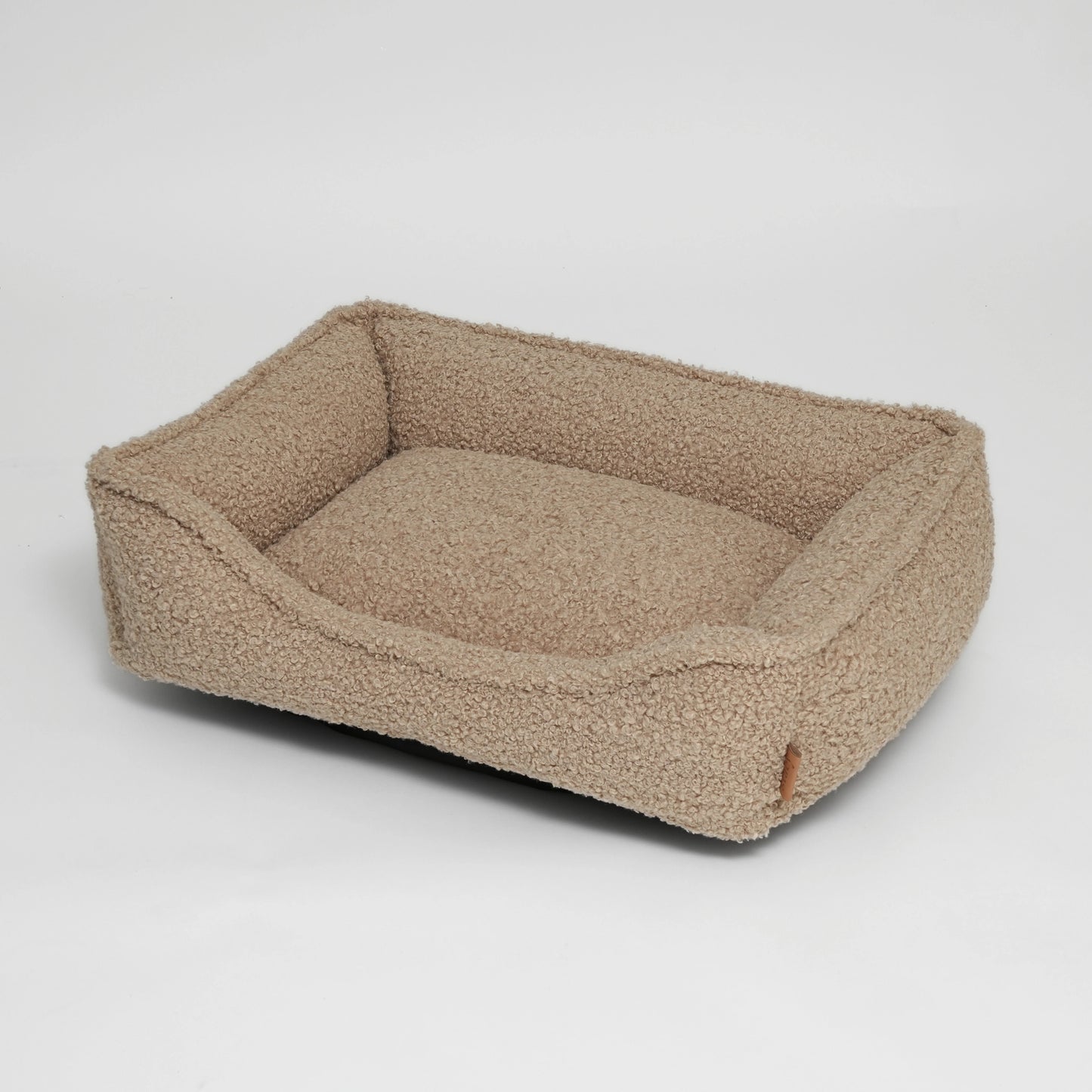 Dog Bed Tora | Sand Curly – Cozy & Stylish Plush Dog Bed