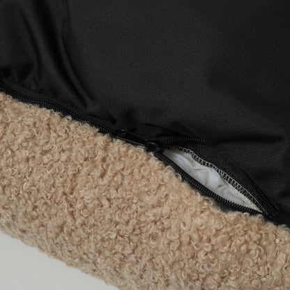 Dog Bed Tora | Sand Curly – Cozy & Stylish Plush Dog Bed