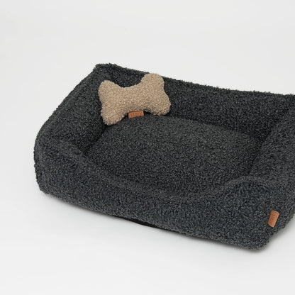 Dog Bed Tora | Storm Curly – Cozy & Stylish Plush Dog Bed