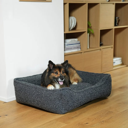 Dog Bed Tora | Storm Curly – Cozy & Stylish Plush Dog Bed