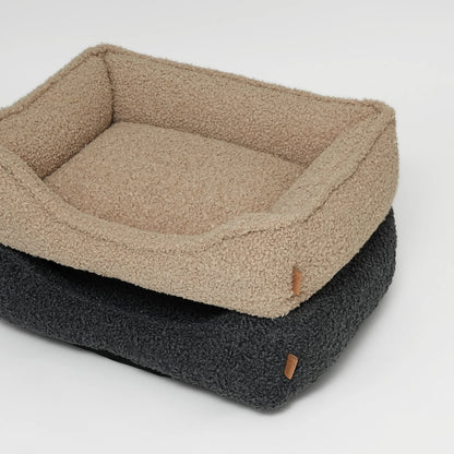 Dog Bed Tora | Storm Curly – Cozy & Stylish Plush Dog Bed