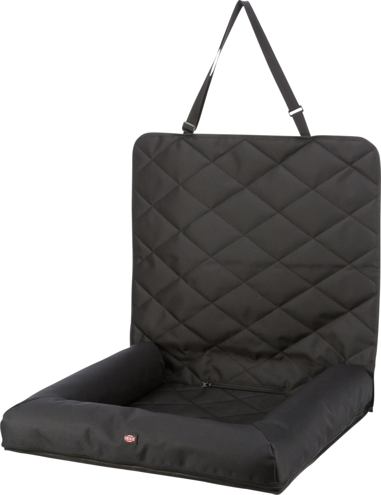 Dog Car Seat Cushion – Booster Pad with Harness Opening (61×10×50 cm)