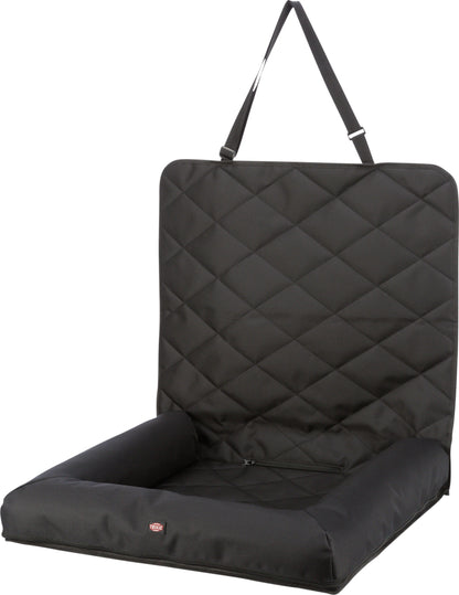 Dog Car Seat Cushion – Booster Pad with Harness Opening (61×10×50 cm)
