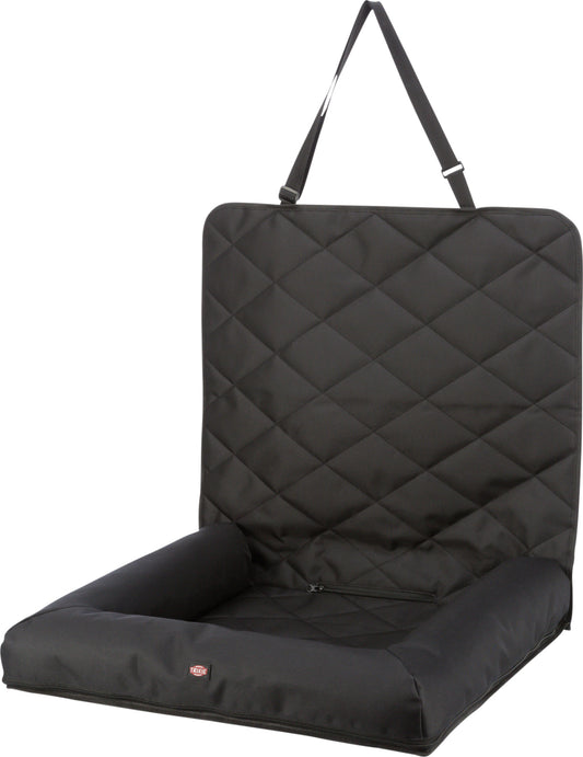 Dog Car Seat Cushion – Booster Pad with Harness Opening (61×10×50 cm)