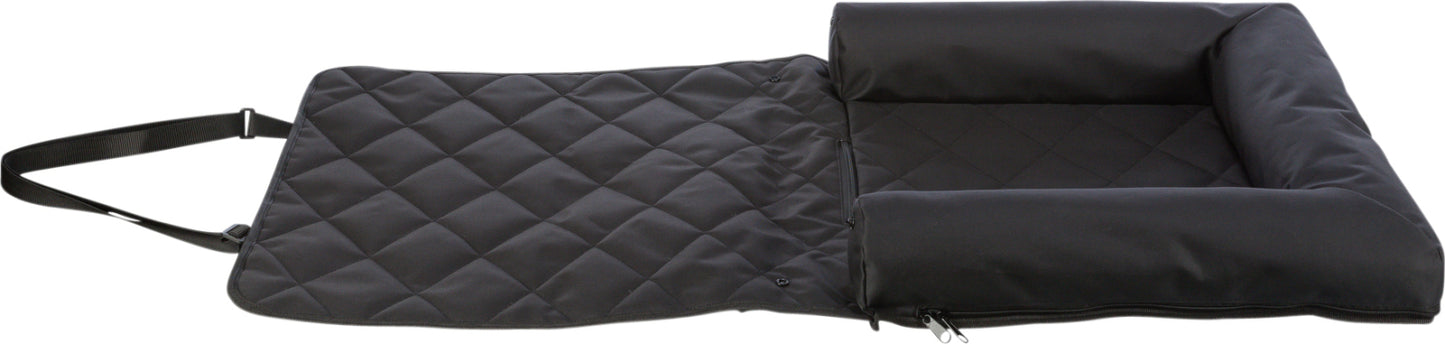 Dog Car Seat Cushion – Booster Pad with Harness Opening (61×10×50 cm)