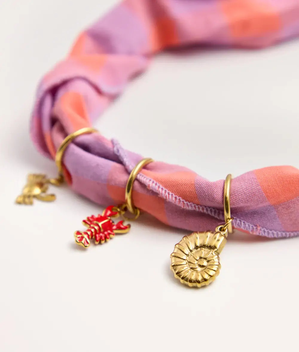 Dog Charm Set – 7 Coral Charms | Interchangeable Accessories (Sira)